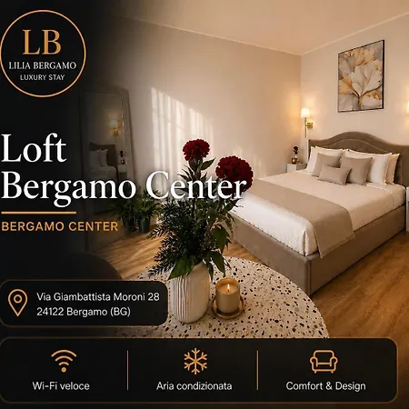 アパート Lb - Loft Center ベルガモ